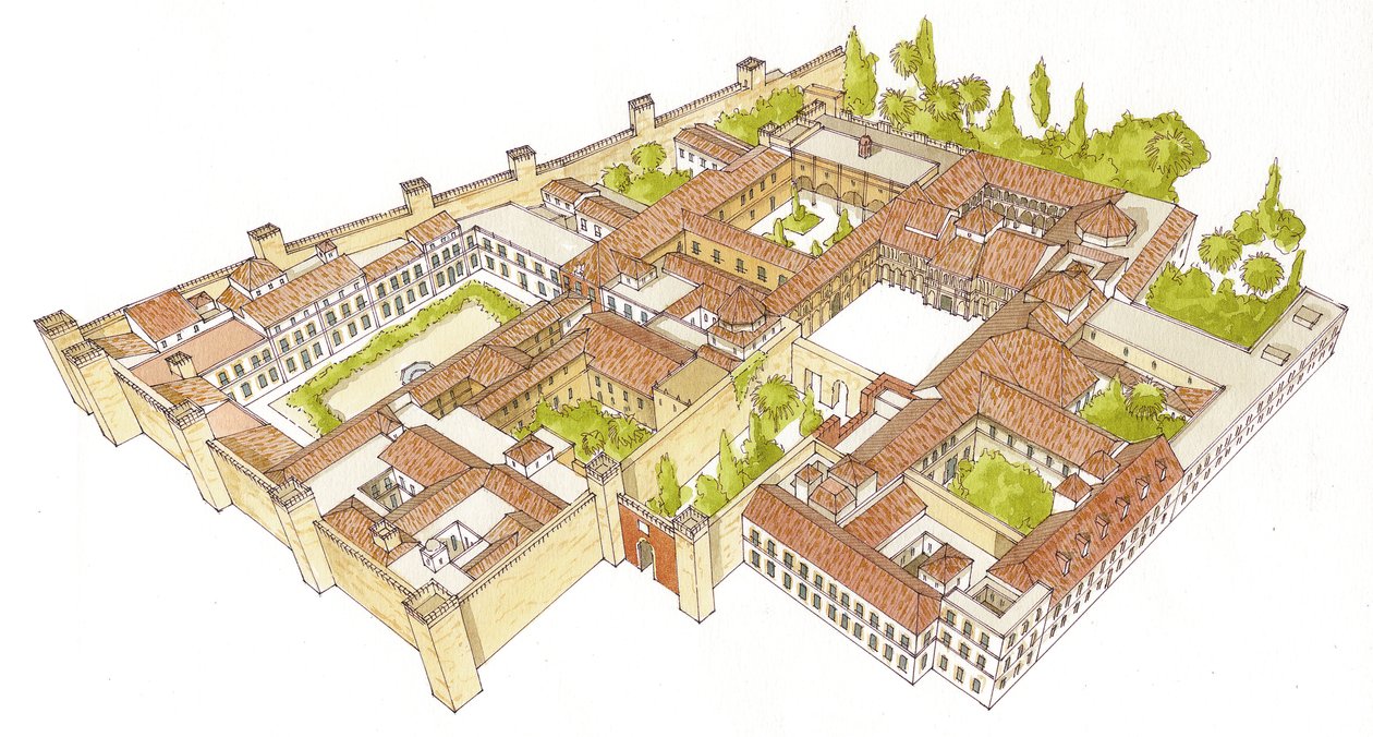 Royal Palaces, Sevilla, Spain by Fernando Aznar Cenamor