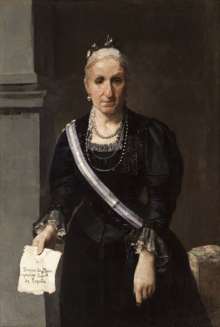Infanta Luisa Fernanda of Bourbon by Fernando Tirado
