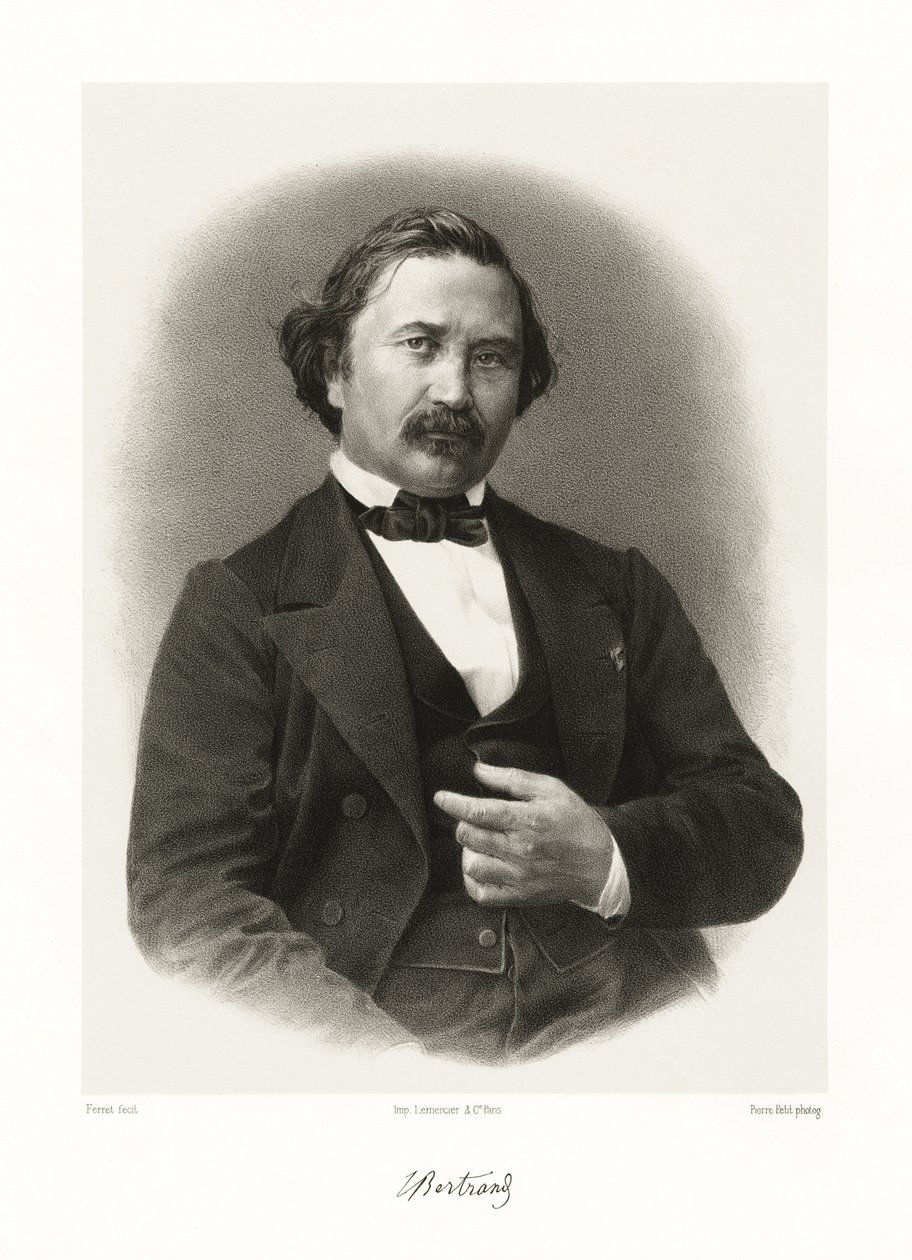 Joseph Louis François Bertrand by Ferret