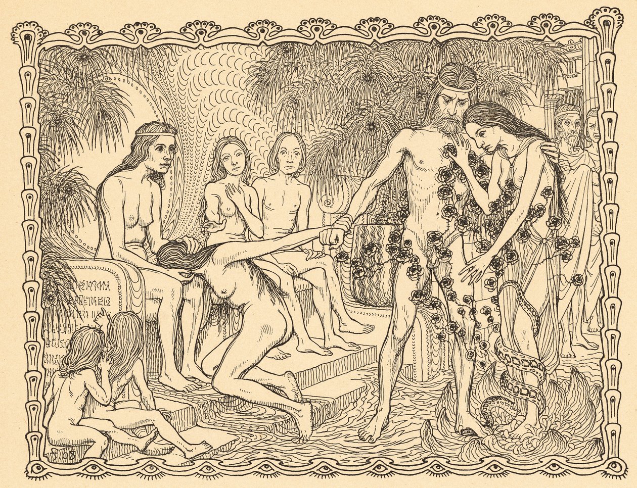 Through the Magic World, plate 9, from the portfolio 