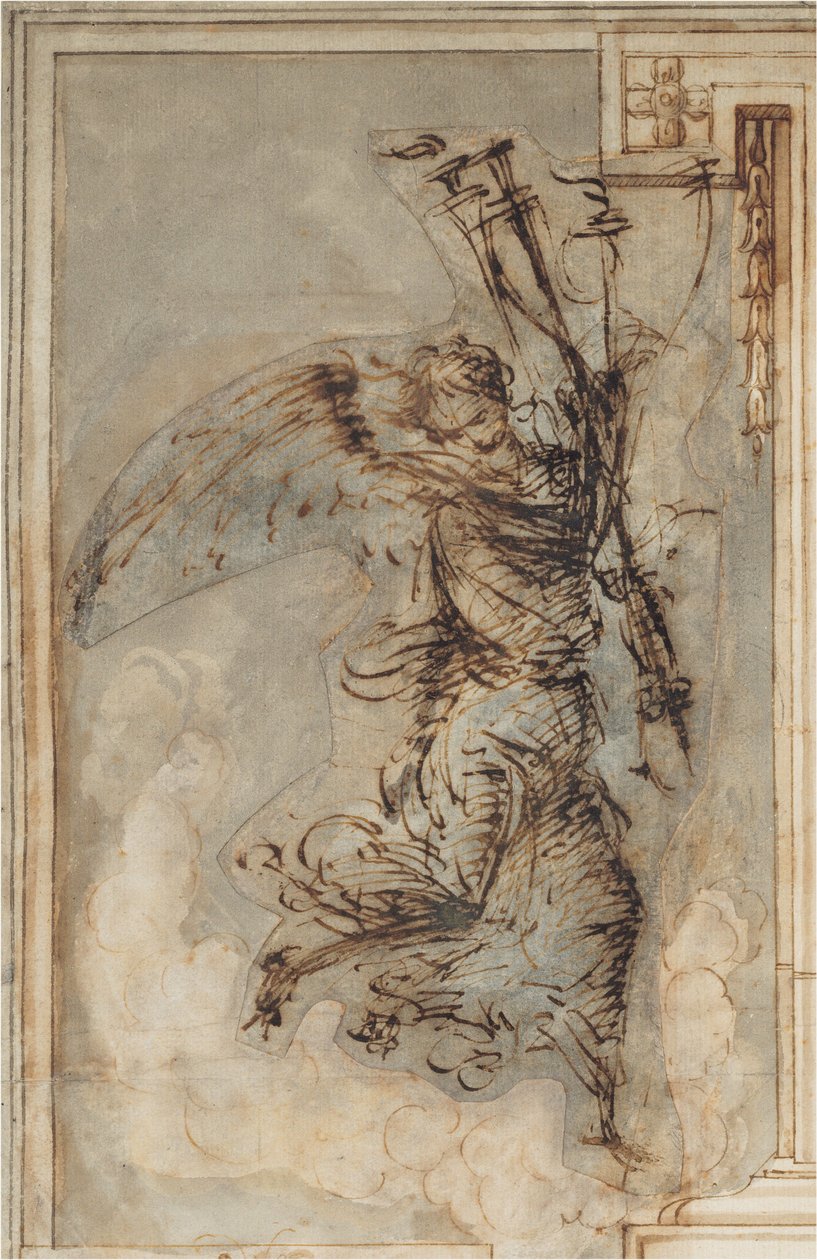 An Angel Carrying a Torch, c.1500-1504 by Filippino Lippi