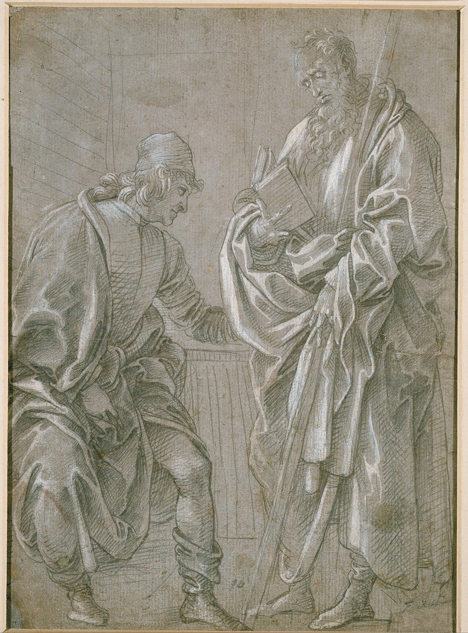 Apostle and Youth by Filippino Lippi