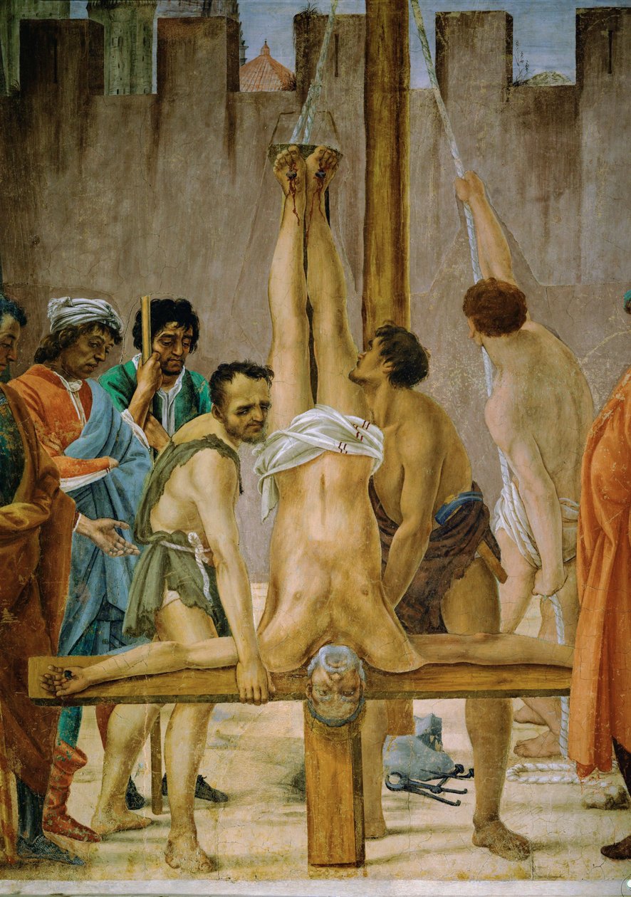 Crucifixion of Saint Peter by Filippino Lippi