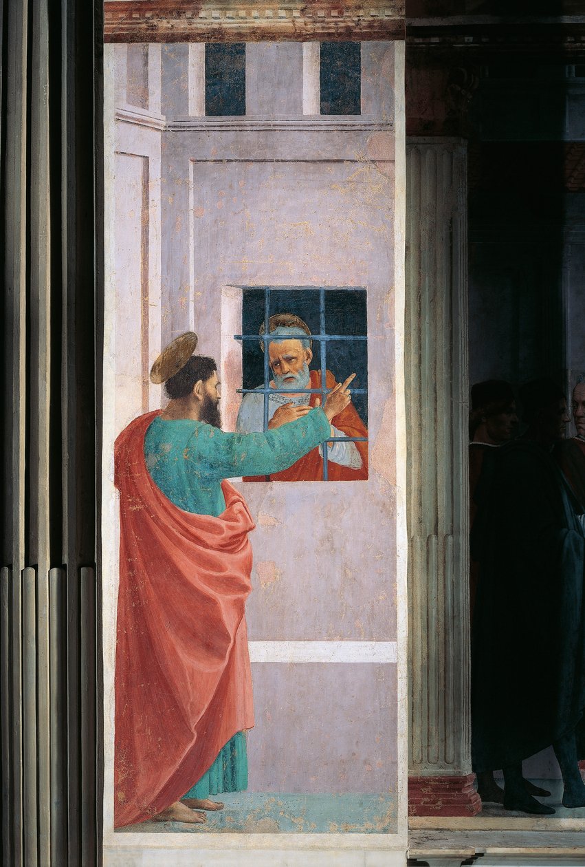 Saint Paul Visiting Saint Peter in Prison by Filippino Lippi