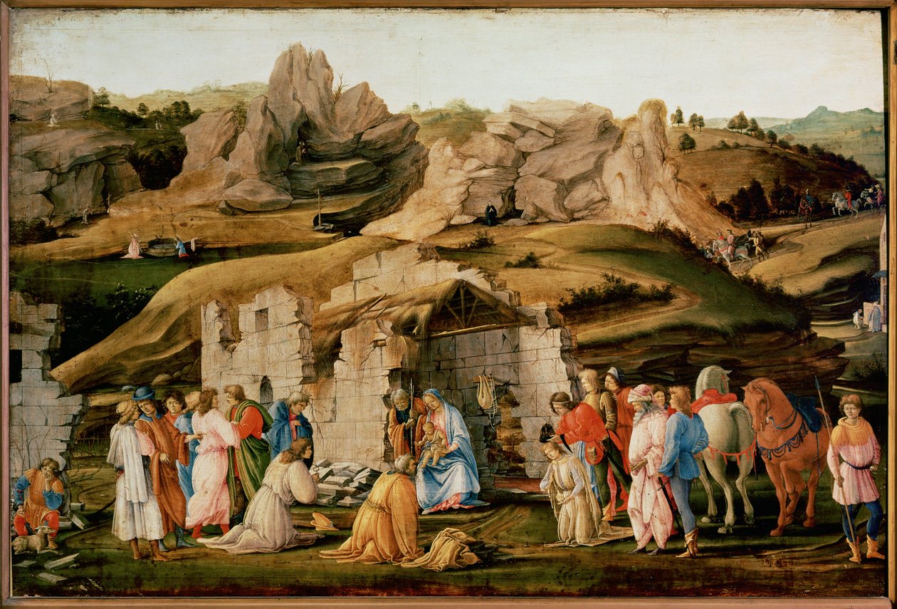 The Adoration of the Three Magi by Filippino Lippi