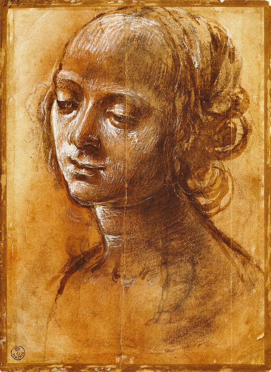Womanly figure by Filippino Lippi