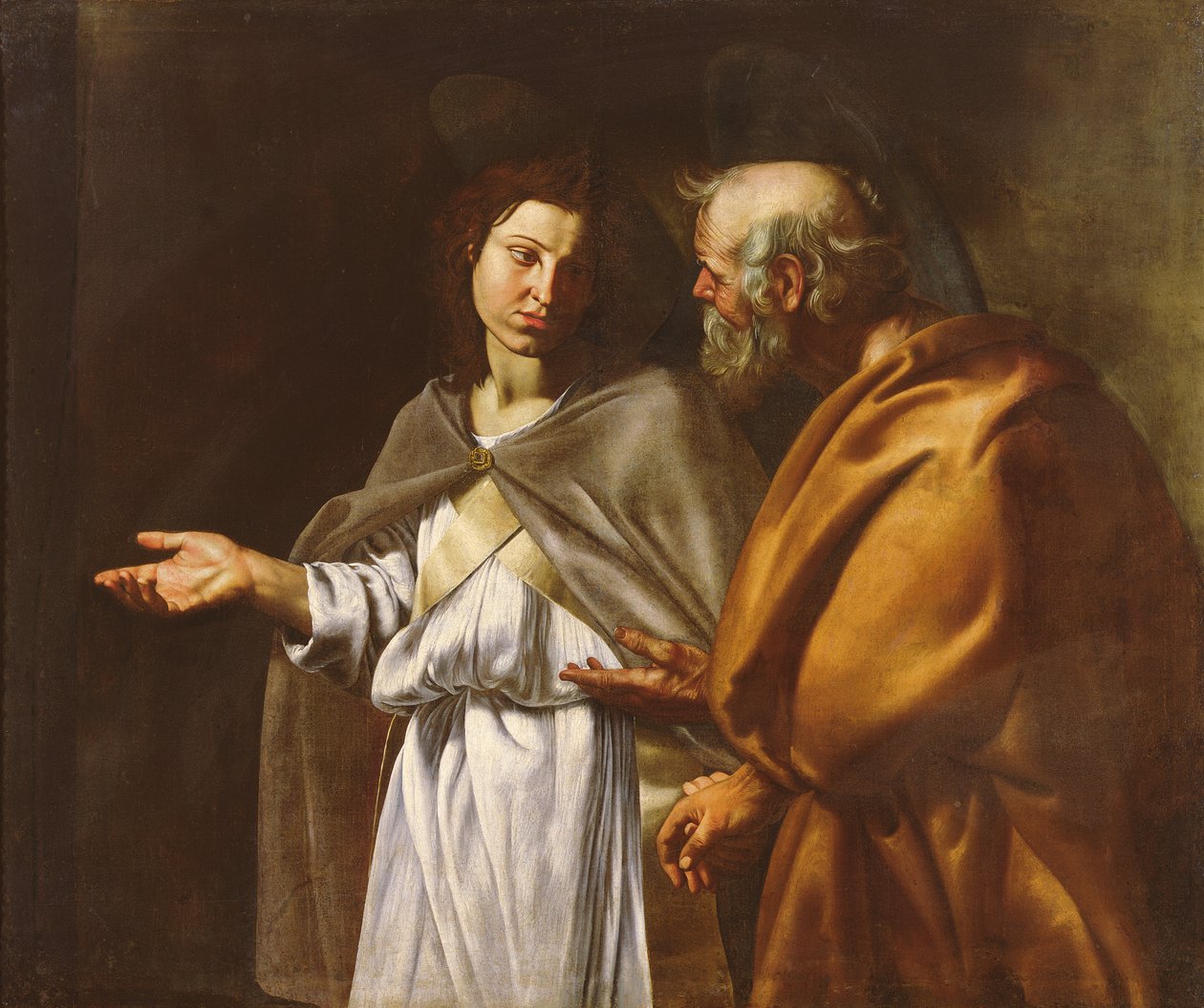 St. Peter Delivered by an Angel by Filippo Vitale