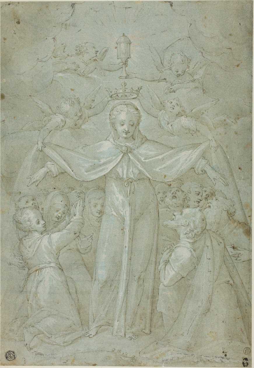 Virgin of Mercy (Madonna della Misericordia) by Filippo Bellini