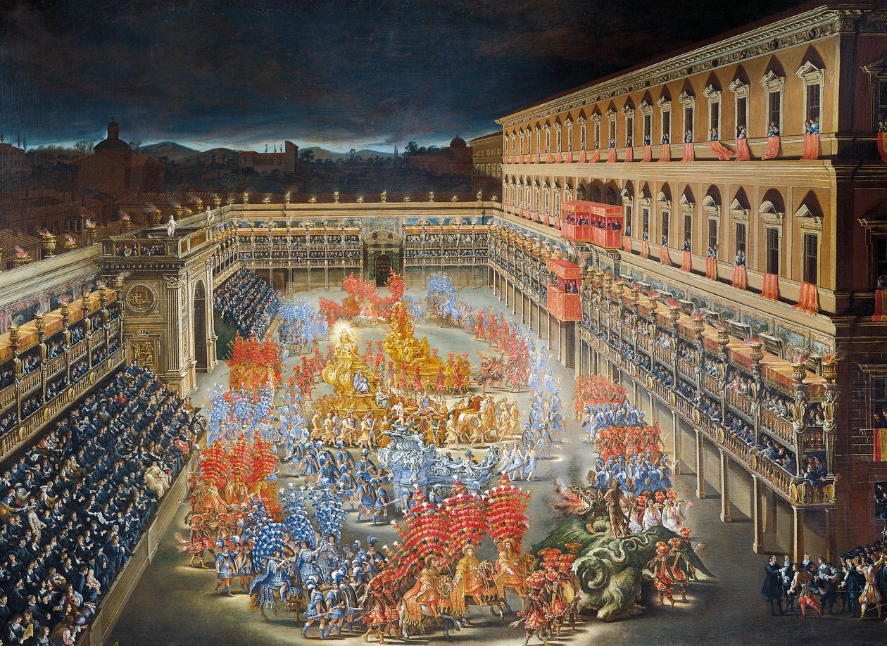 Celebrations at Palazzo Barberini in honor of Queen Christine of Sweden