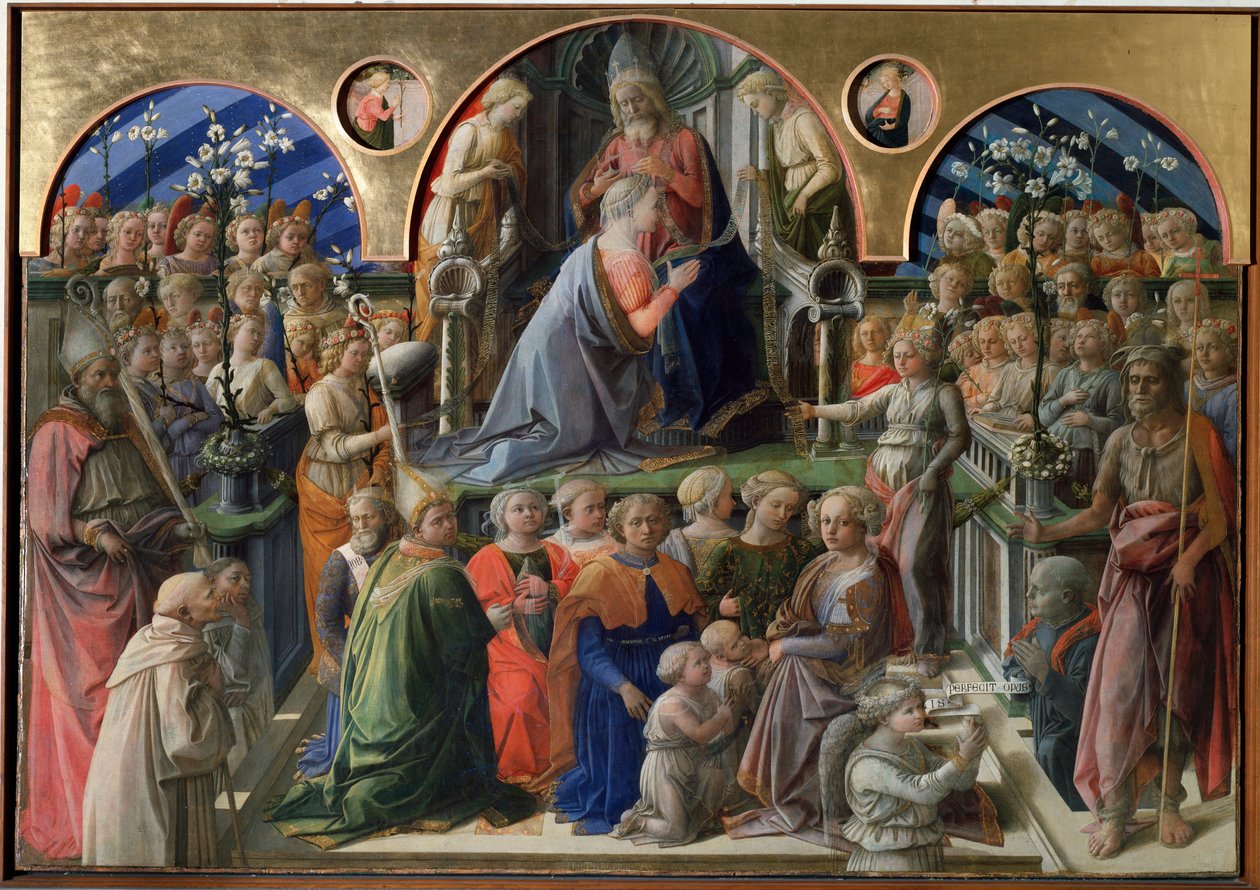 The Coronation of the Virgin by Filippo Lippi