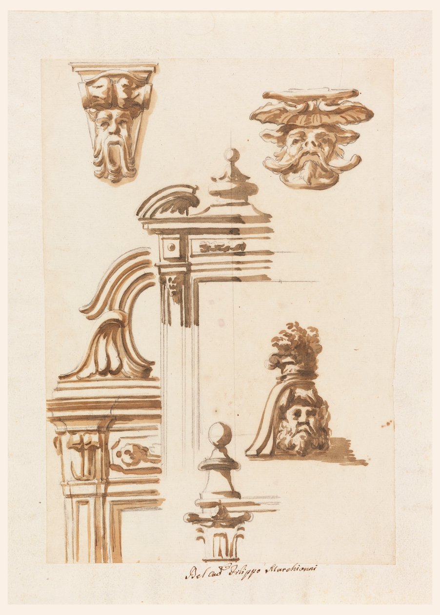 Architectural Studies by Filippo Marchionni