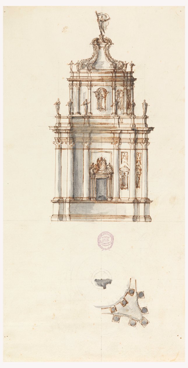 Project for a Tabernacle, 1750–1775 by Filippo Marchionni