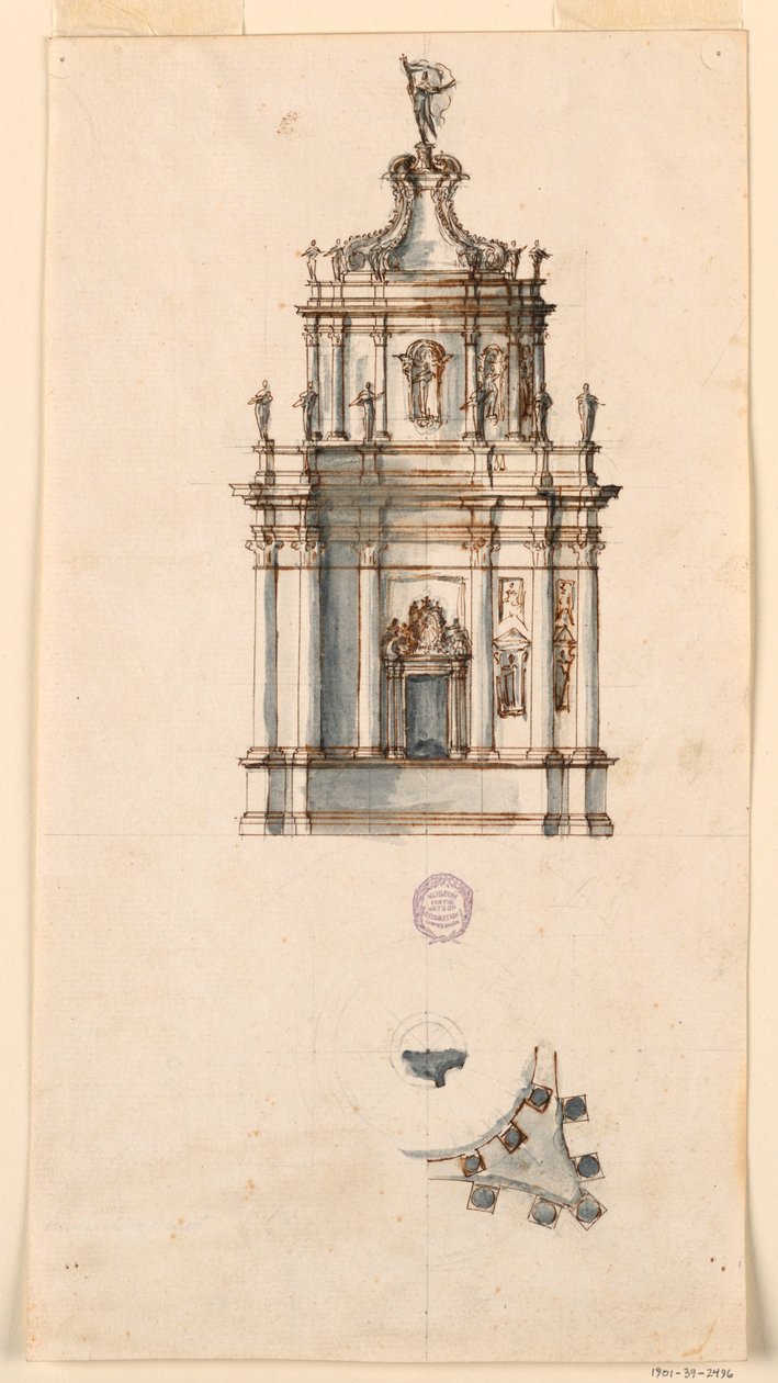 Project for a Tabernacle, 1750–1775 by Filippo Marchionni