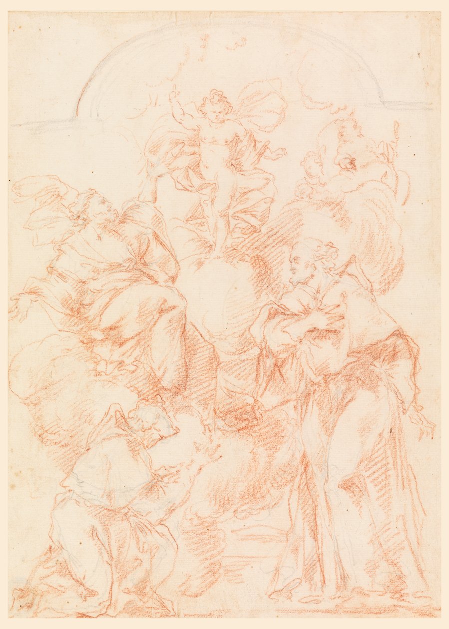 Study for an Altar Painting with Christ Child by Filippo Marchionni