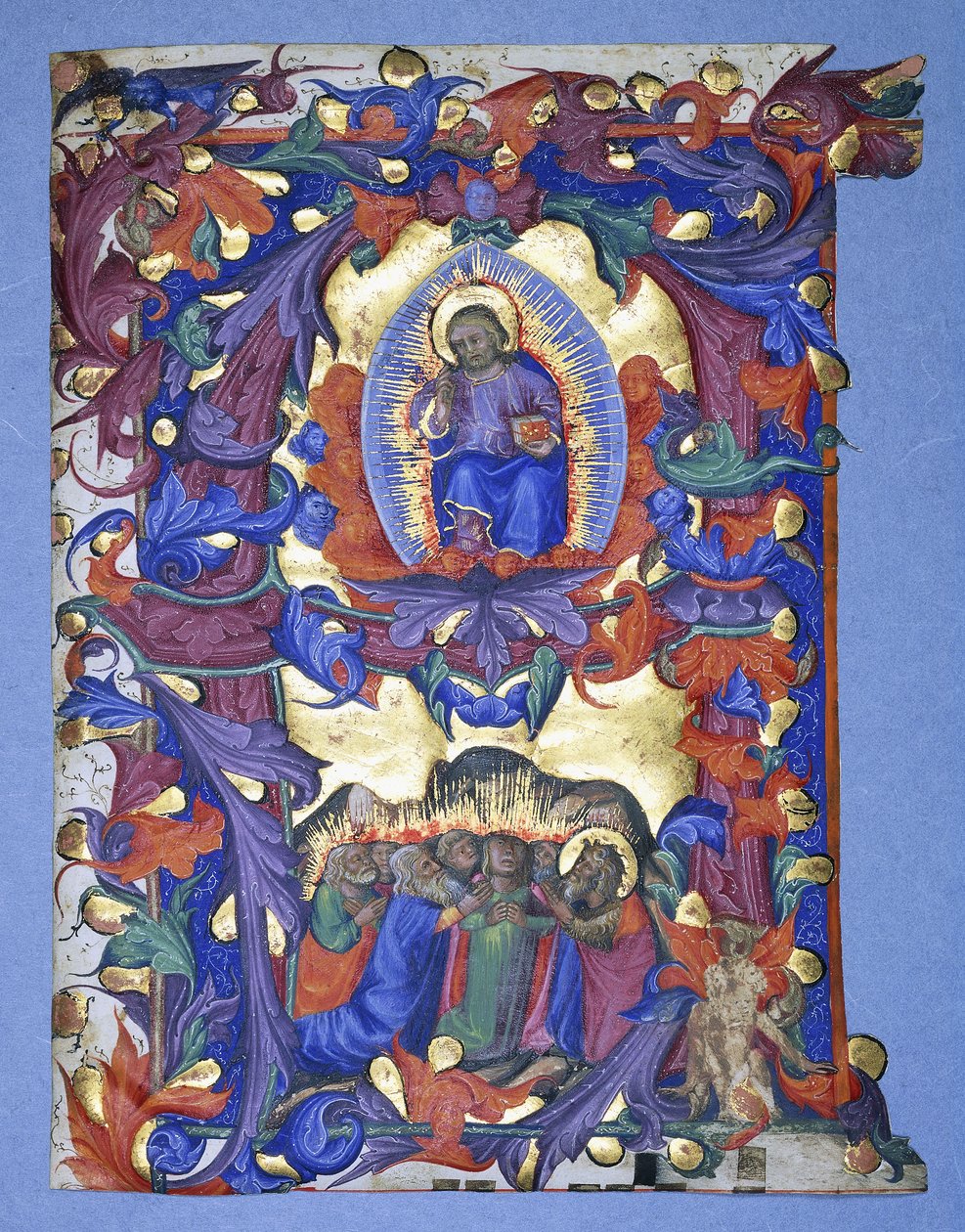 A Large Historiated 