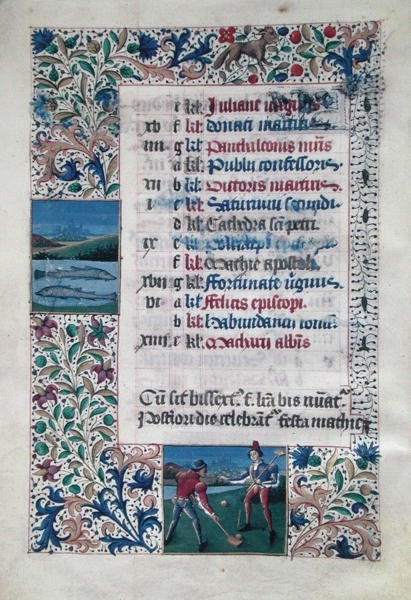 The Month of February by Flemish School