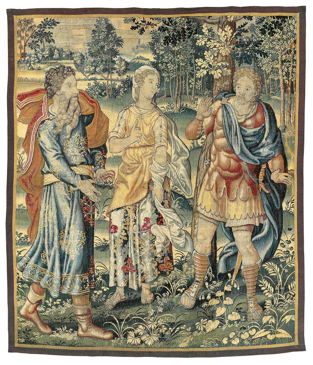 Biblical Tapestry, Brussels, Mid 16th Century by Flemish School