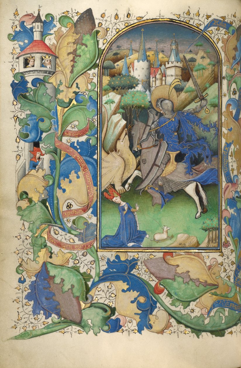 Book of Hours, 1450-55 by Flemish School