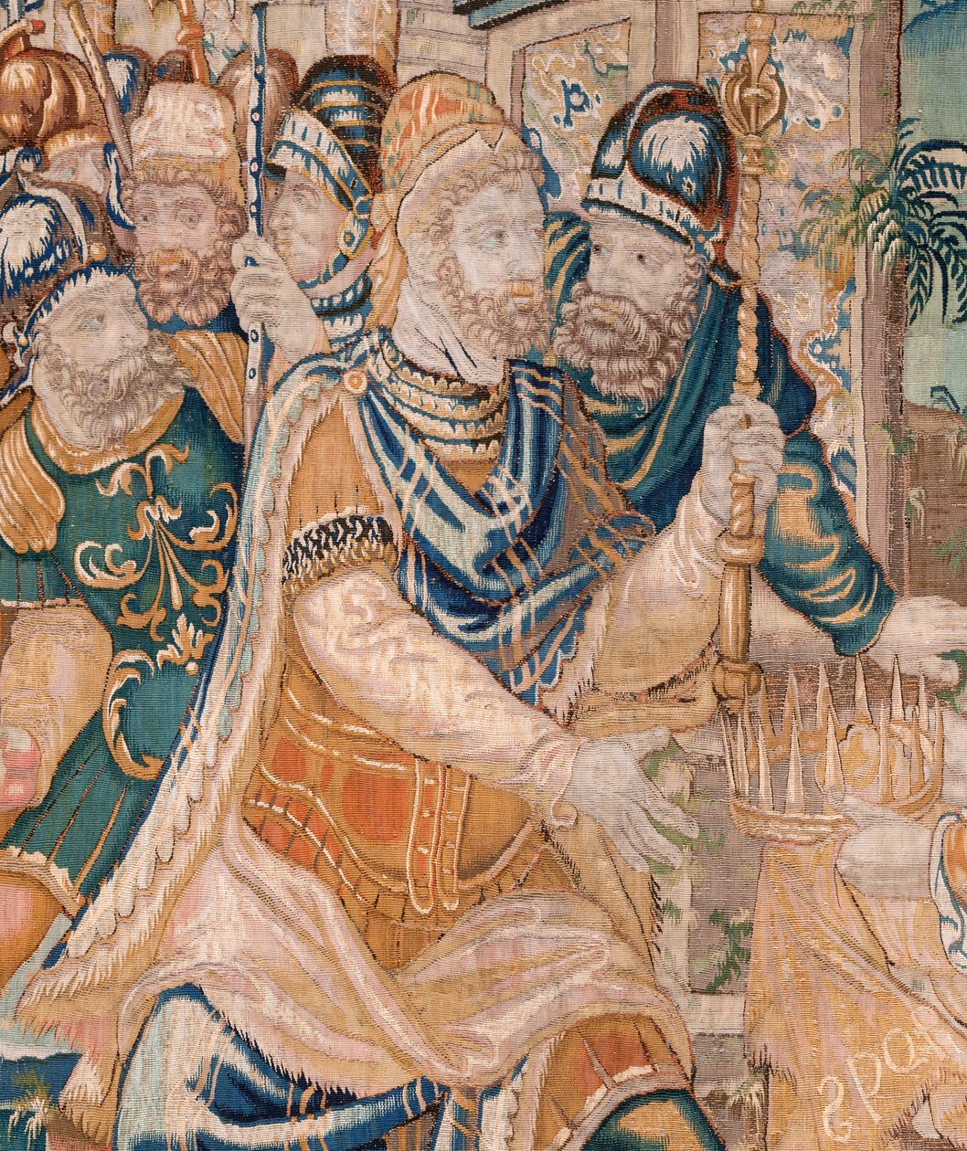 Alexander is offered a crown. 17th century. by Flemish School