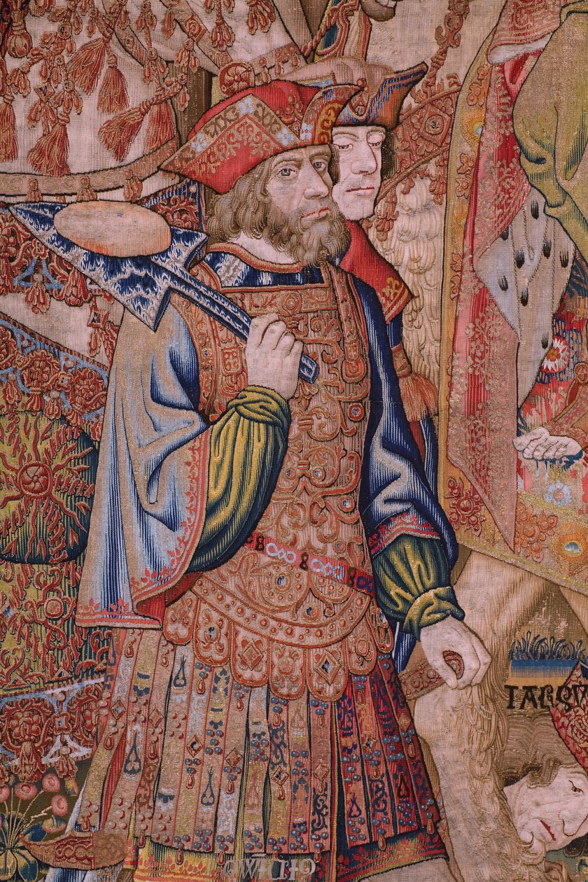 Moralities: The virtue of the honours. Ca 1520 (detail) by Flemish School