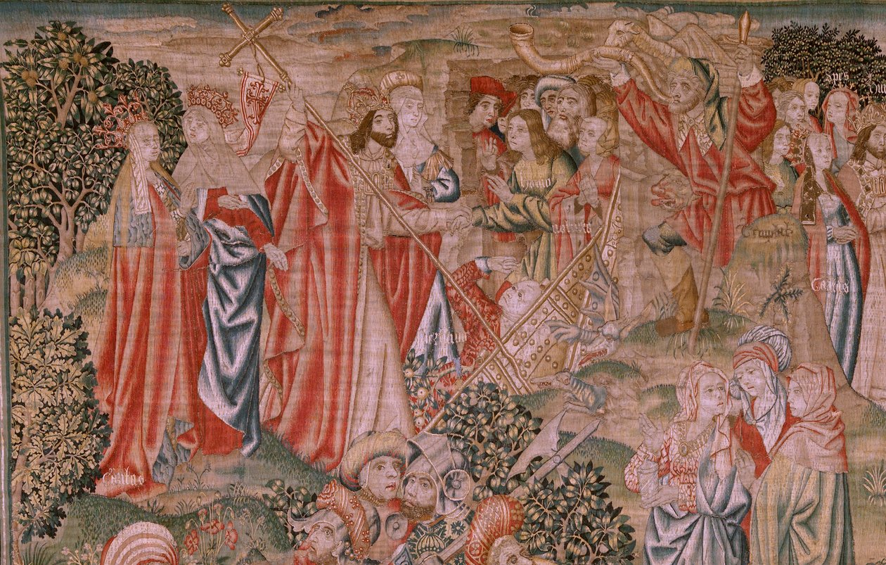 Resurrection of Christ. Series Redemption of Man or Vices and Virtues by Flemish School