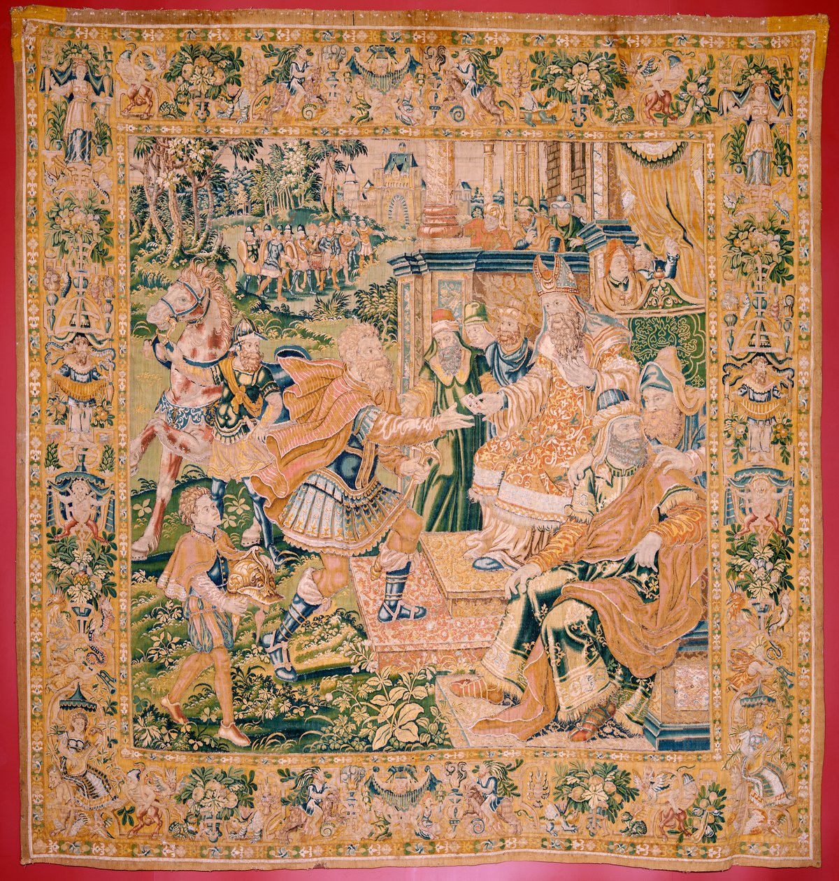 War Comes to Judah (Flemish Tapestry) by Flemish School