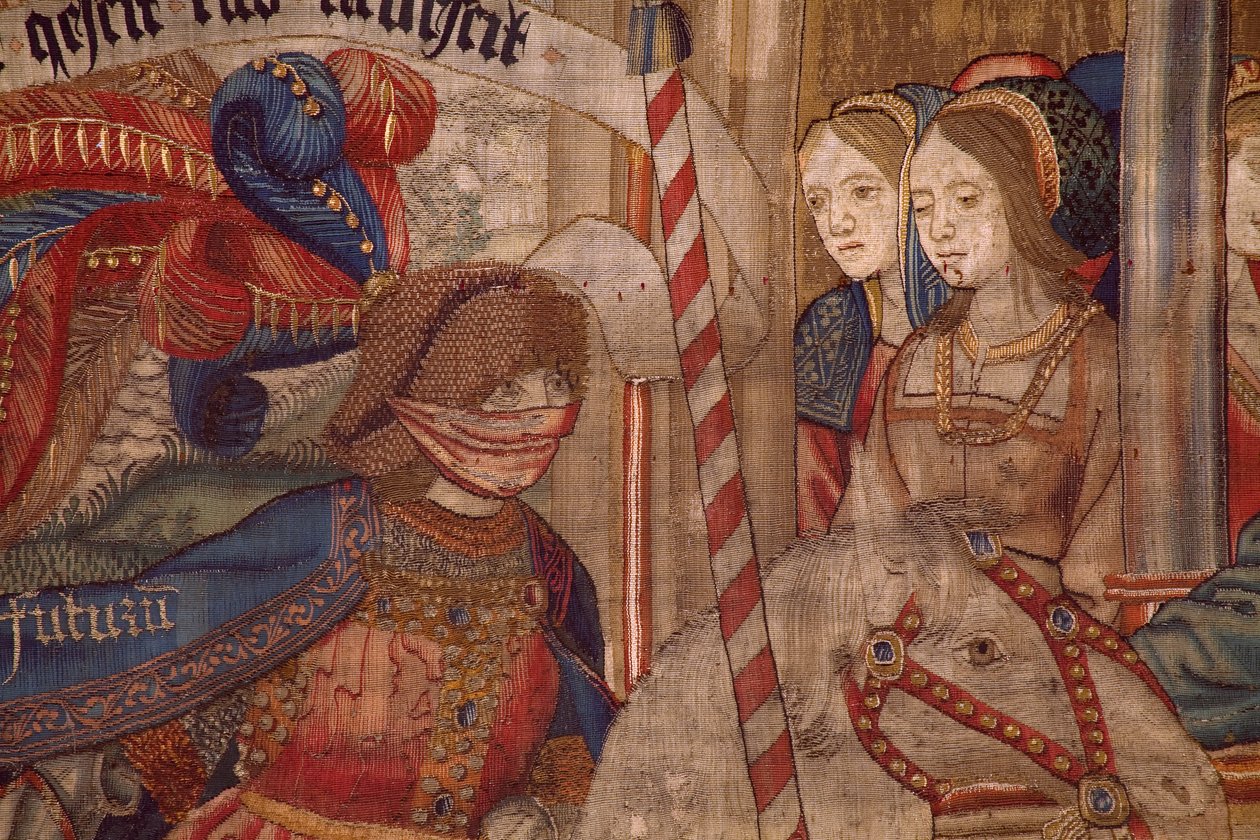 Triumph of Time (detail) by Flemish School