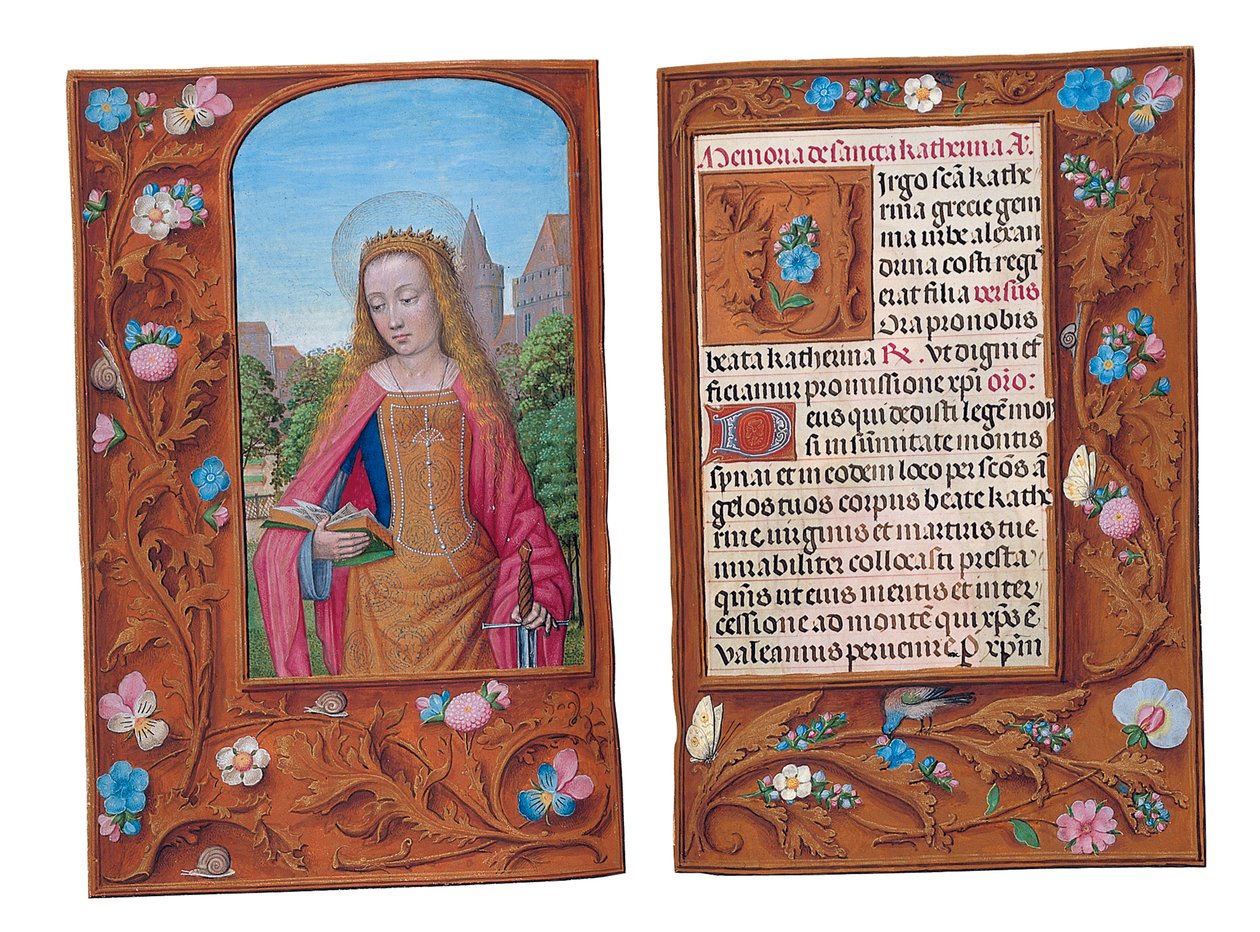 Folios from the Rothschild Book of Hours, Ghent or Bruges, c.1505 by Flemish School