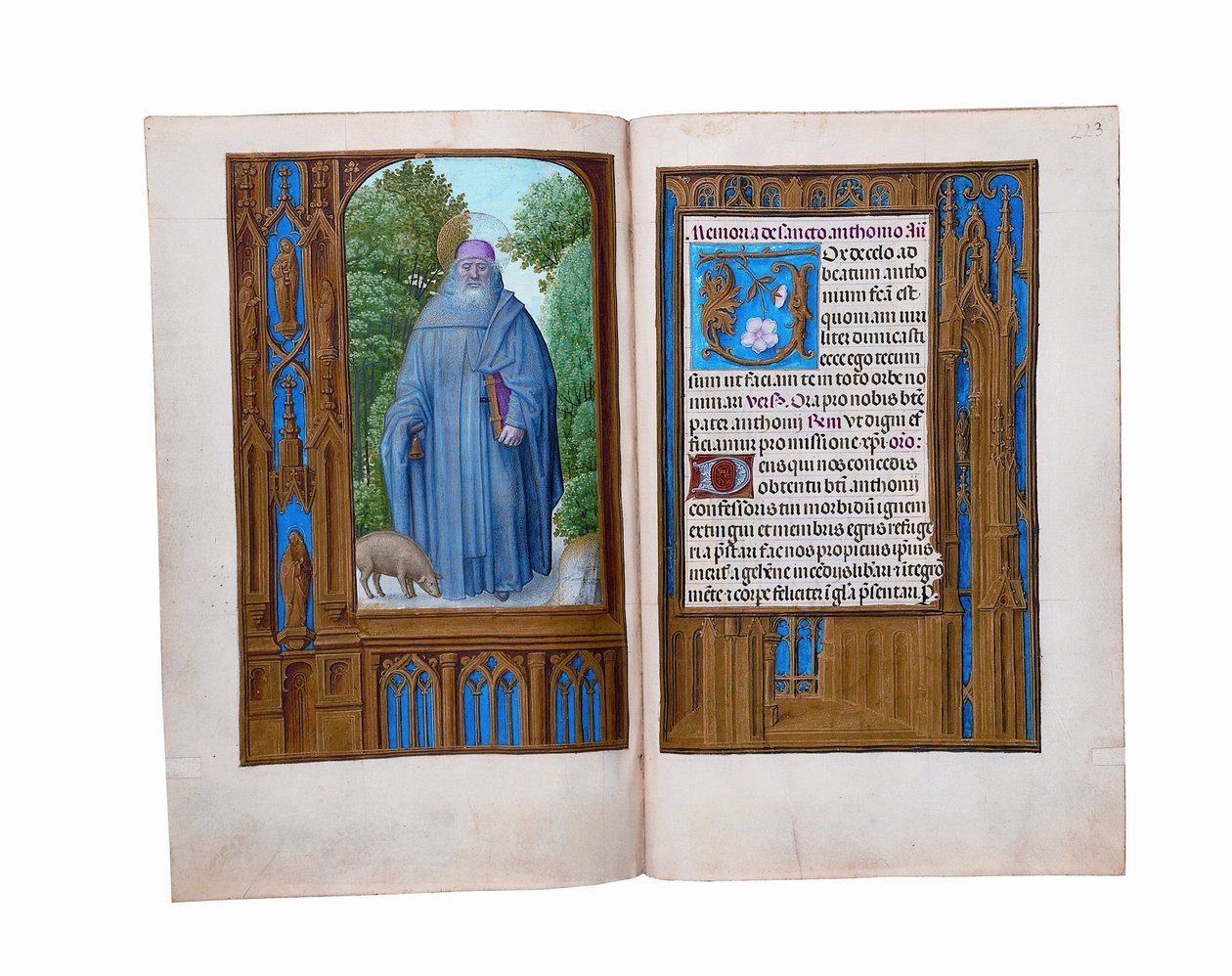Folios from the Rothschild Book of Hours, Ghent or Bruges by Flemish School