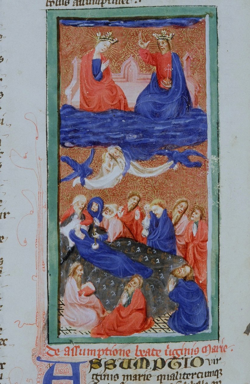 Page from the Golden Legend, Bruges, c.1400-10 by Flemish School
