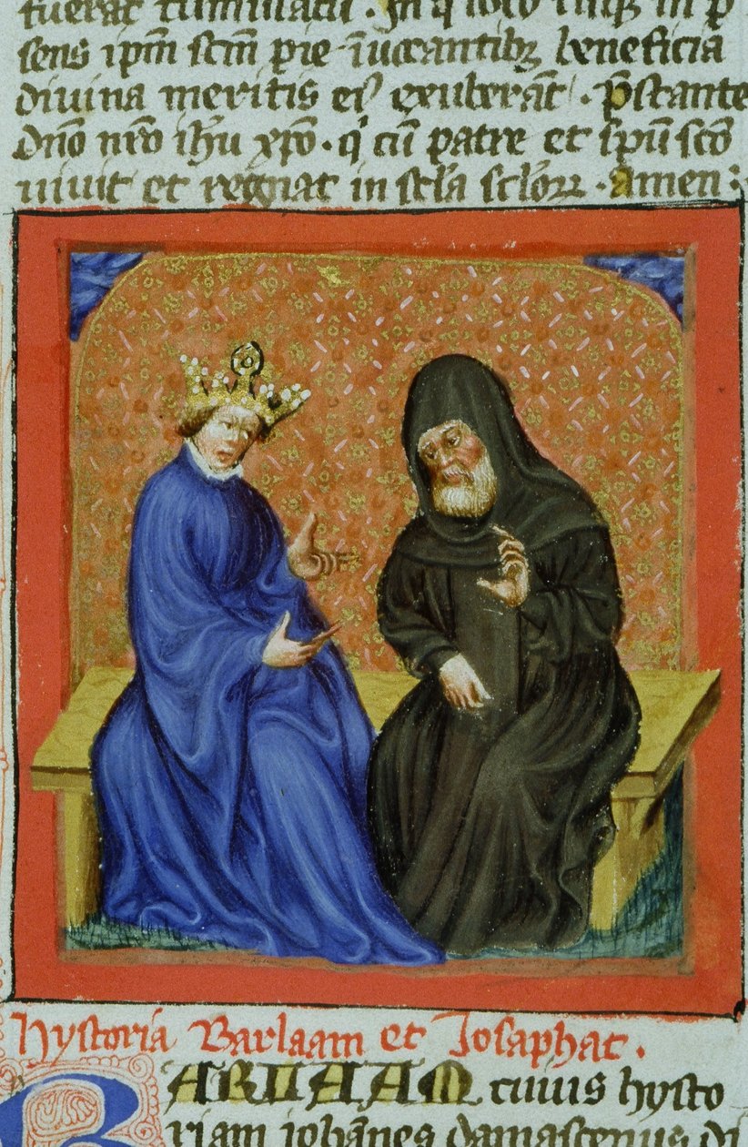 Page from the Legenda Aurea, Bruges, c.1400-10 by Flemish School