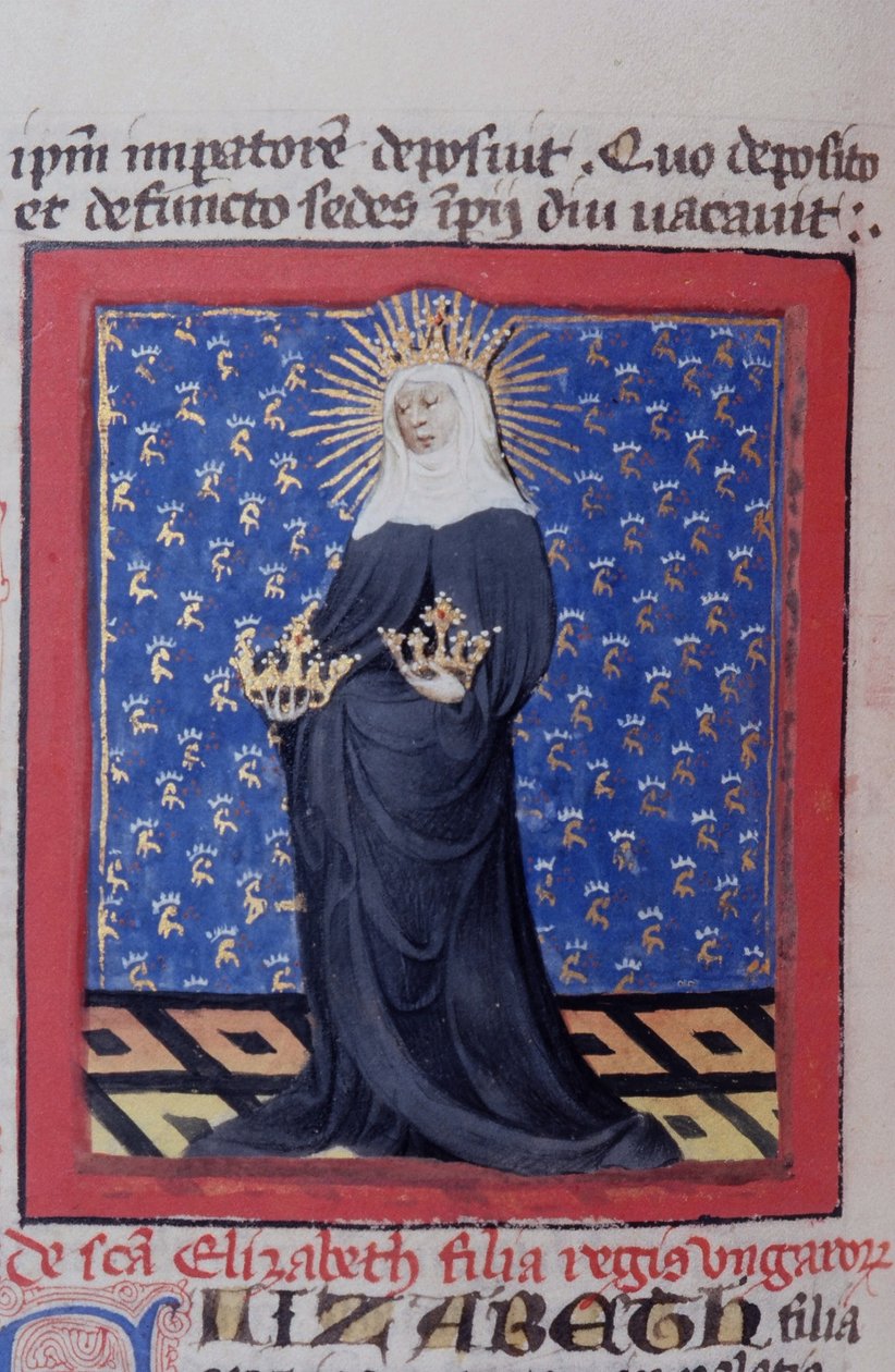 Page from the Legenda Aurea, Bruges, c.1400-10 by Flemish School