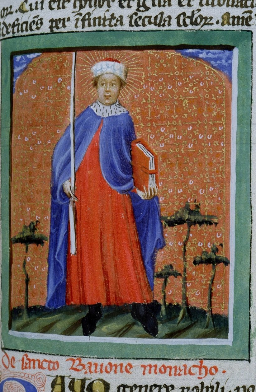 Page from the Legenda Aurea, Bruges, c.1400-10 by Flemish School
