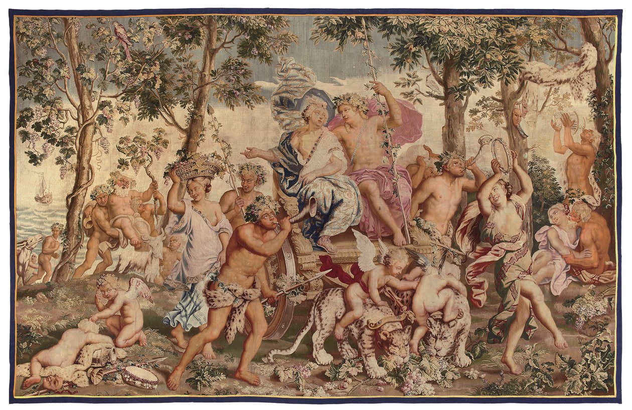 Mythological Tapestry by Flemish School