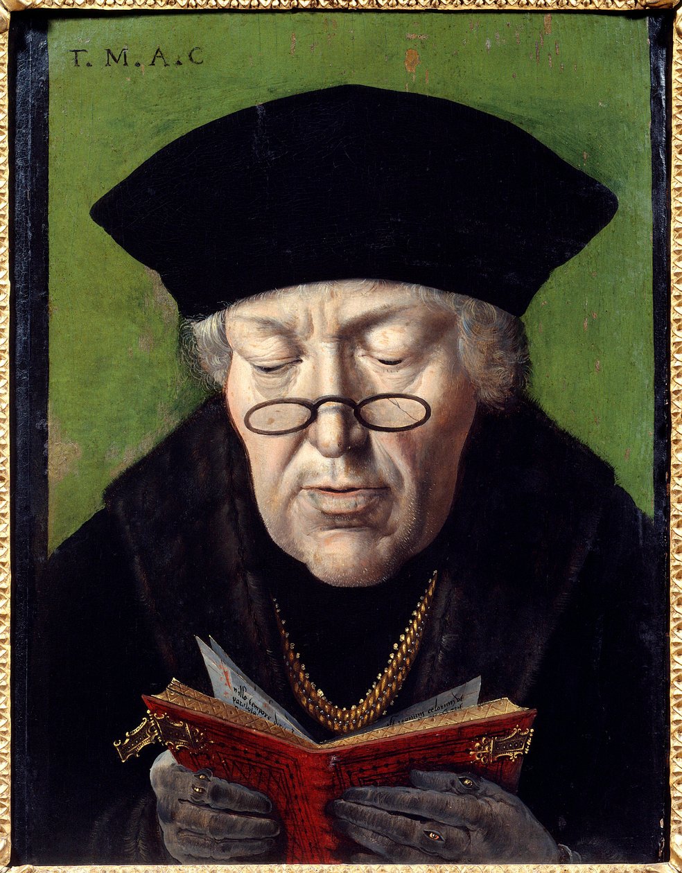 Portrait of Thomas More, humanist by Flemish School