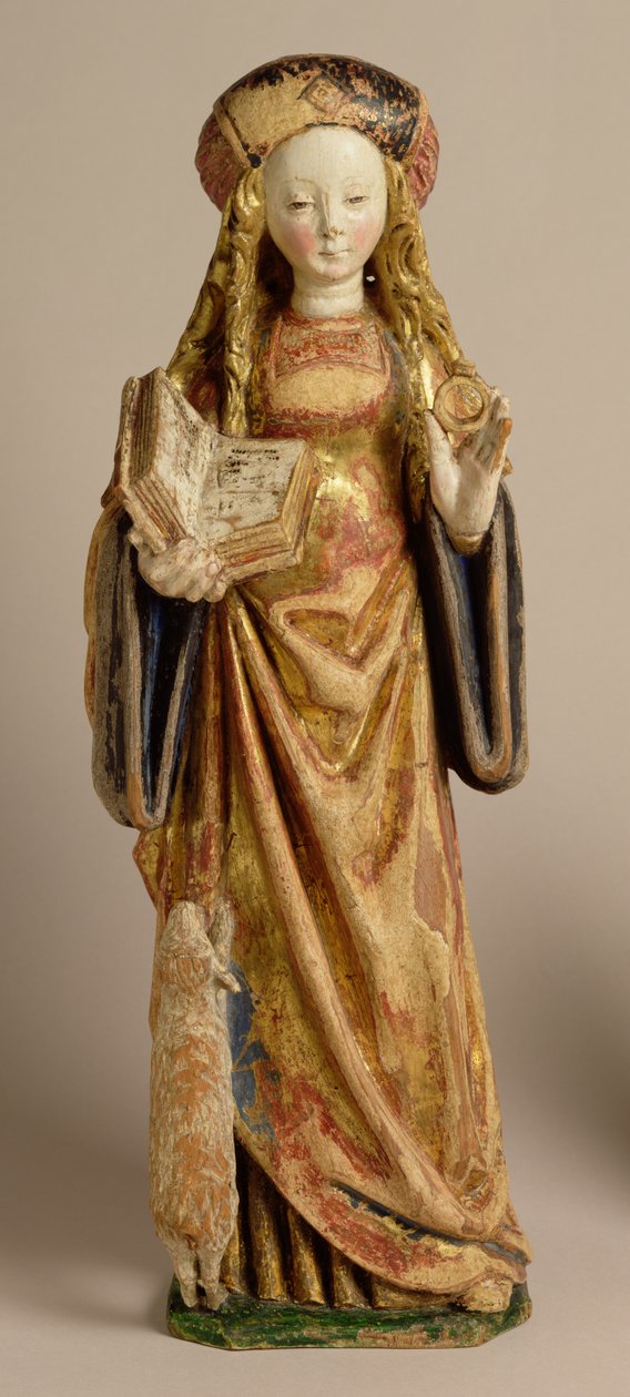 St. Agnes, School of Mechelen, c.1500 by Flemish School
