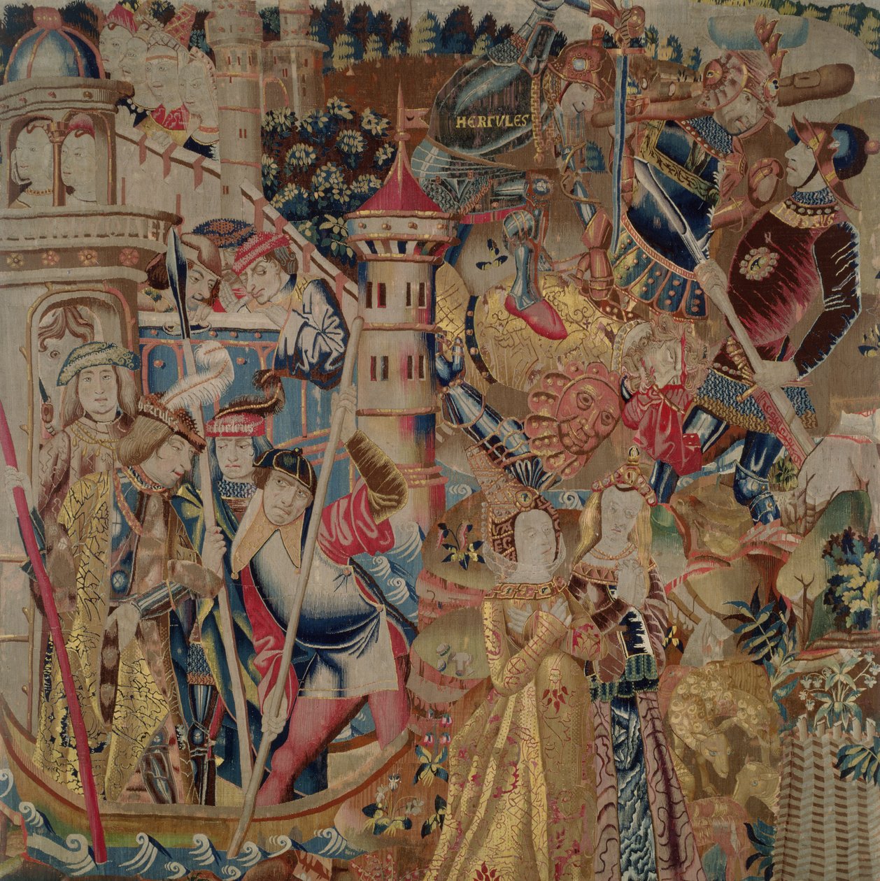 The Conquest of the Ile aux Moutons, from the Histoire d
