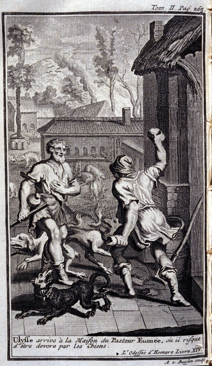 Ulysses arrives at Pastor Eumee
