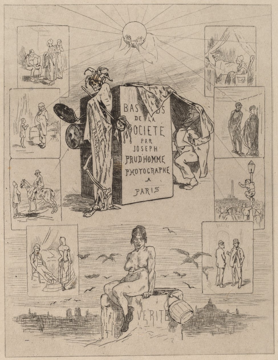 Frontispiece: The Dregs of Society by Félicien Rops