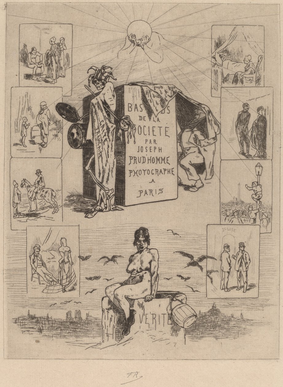 Frontispiece: The Dregs of Society by Félicien Rops