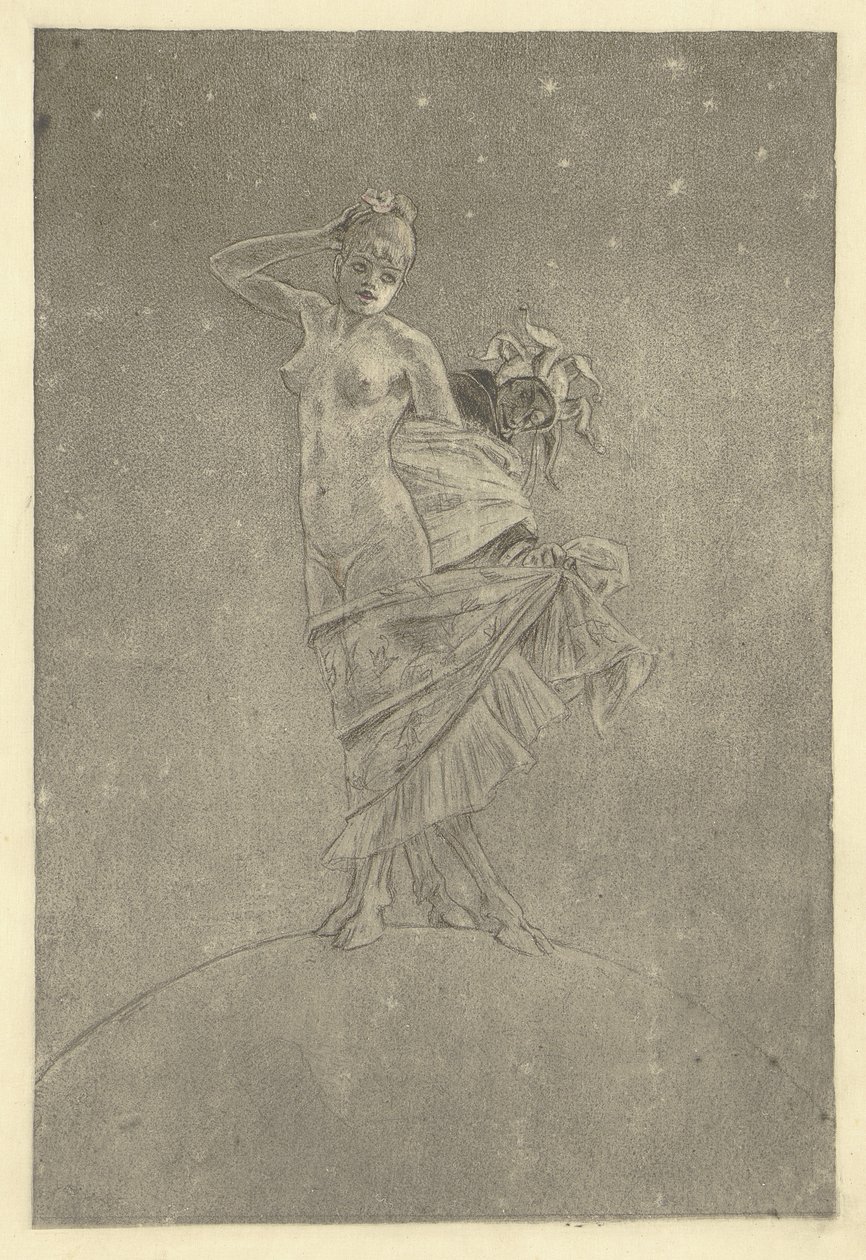 Prostitution and Madness Dominate the World by Félicien Rops