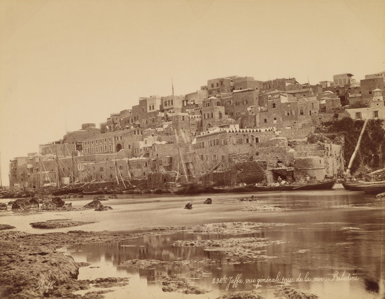 Jaffa, General View Taken from the Sea by Félix Bonfils