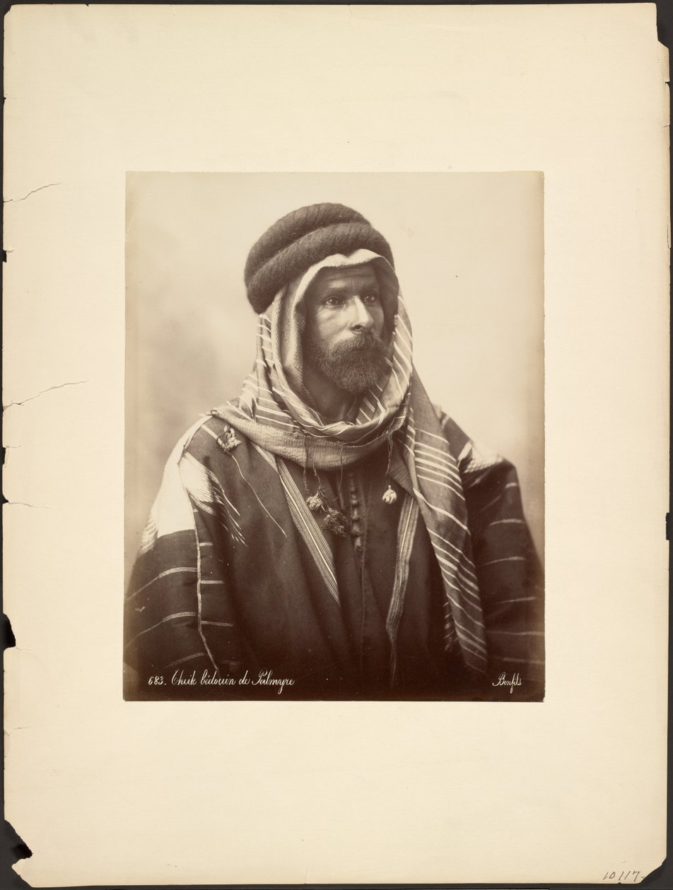 Bedouin Sheikh of Palmyra by Félix Bonfils