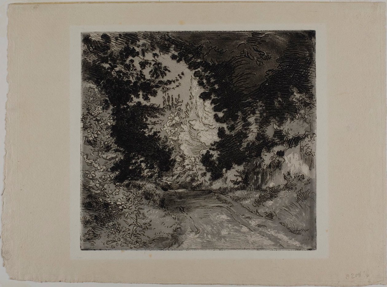 The Path of Coutures, in Sèvres by Félix Henri Bracquemond