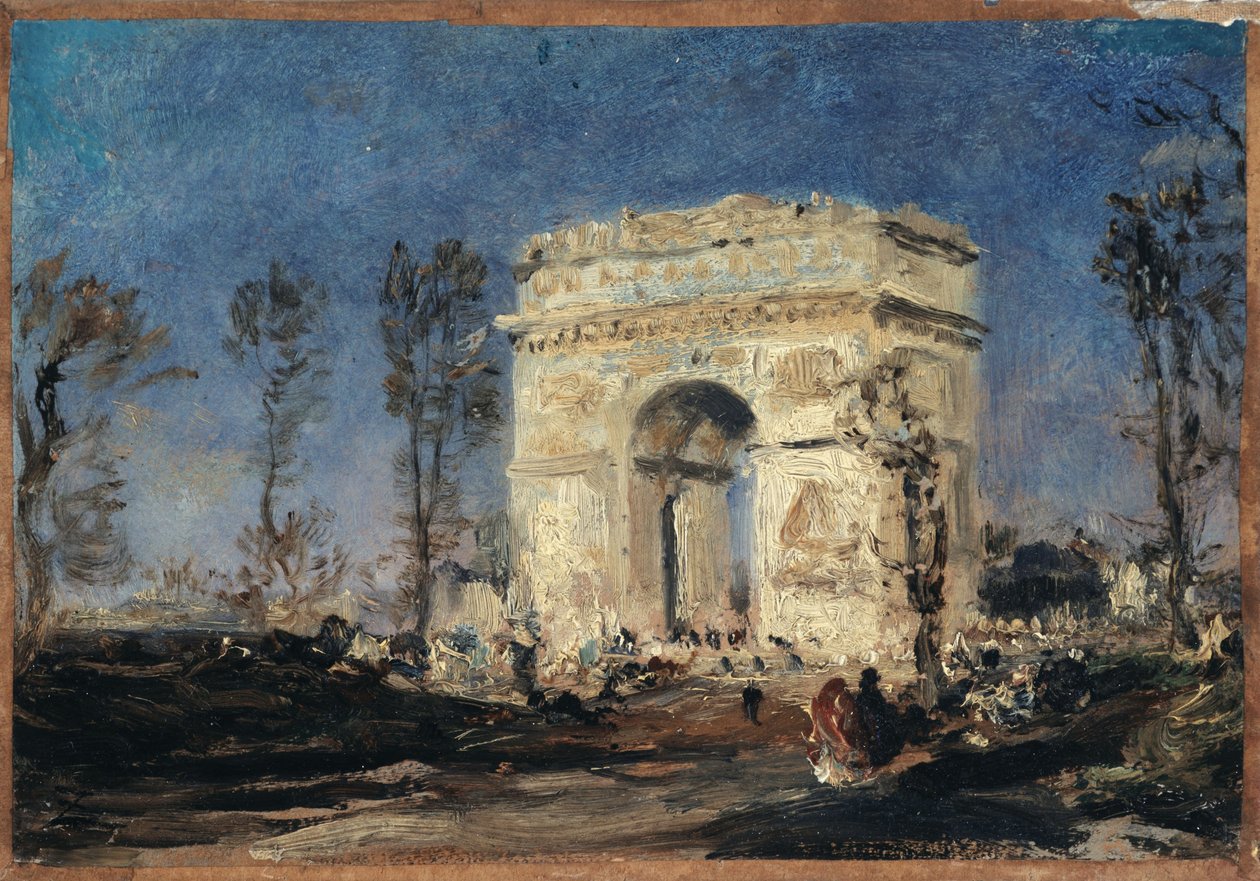 The Arc de Triomphe de l