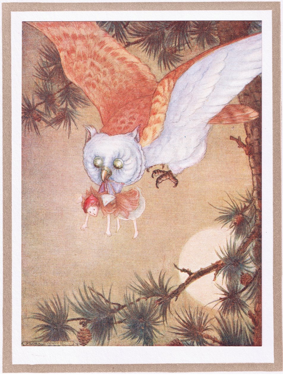 The fairy felt a sharp nip by Flora White