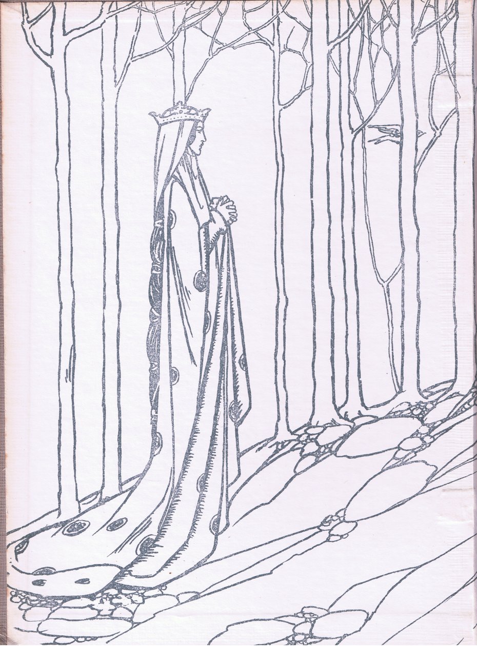 Inner board decoration by Florence Harrison