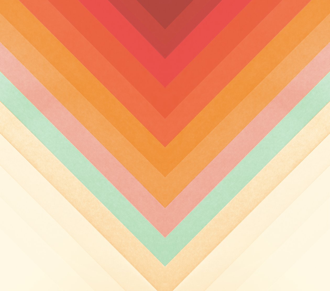 Rainbow Chevrons, 2020 by Florent Bodart