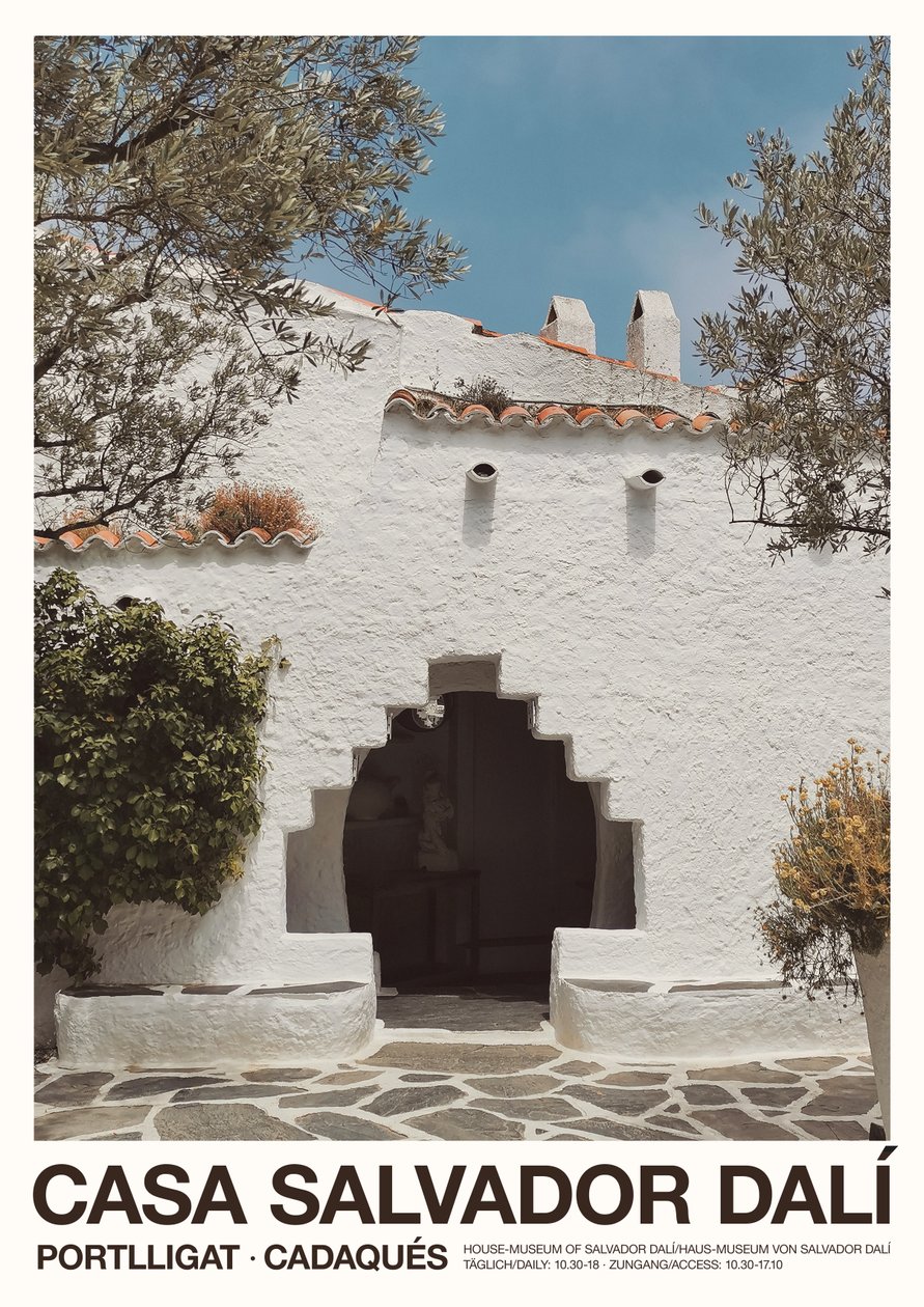 Squared Door - Casa Salvador Dalí by Florent Bodart