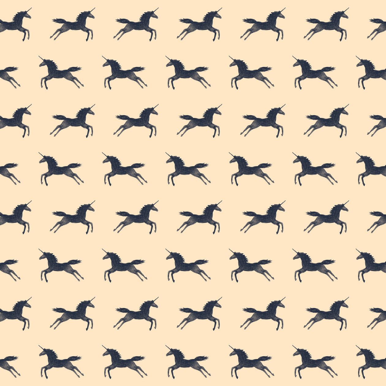 Unicorns - Pattern by Florent Bodart
